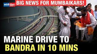 Mumbai coastal road: Good news for Mumbaikars, You can now travel Maine Drive to Bandra in 10 mins!