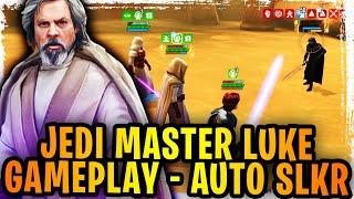 Jedi Master Luke Skywalker Gameplay! Non-Ultimate Full Auto Supreme Leader Kylo Ren!