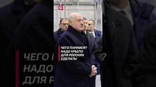 Лукашенко: Чего паримся? Надо крыло для россиян сделать! #лукашенко #политика #новости #беларусь