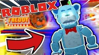 How To Get Seven Gift Badge Freddy Frosty Bear Roblox Lefty's Arcade Land: Roleplay