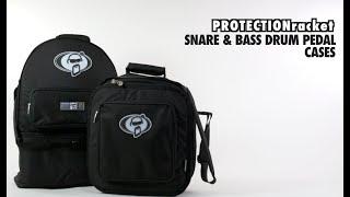 Protection Racket Snare & Bass Drum Pedal Combination Case & stand alone Double Bass Drum Pedal case