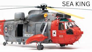 Sea King Helicopter Airfix 1/48 Scale Model