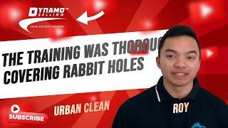 Roy (Urban Clean) Client Testimonial for Dynamo Selling