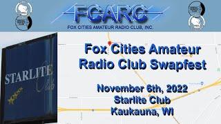 Fox Cities Amateur Radio Club Swapfest 2022 at Starlite Club Kaukauna, WI