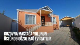 Buzovna Maştağa Yolunun Üstündə Gözəl Bağ Evi Satılır | Evim Əmlak