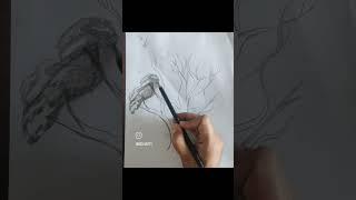 sketching tips #shortvideo #treesketching