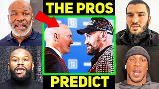 Pros REVEAL Their Pick For Oleksandr Usyk VS Tyson Fury 2..