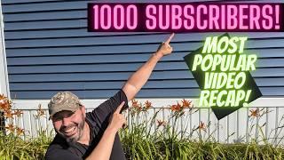 1000 Subscriptions! A recap of all the most popular videos at Tangled Flock Farm