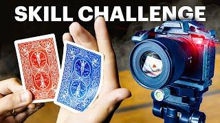 Magician vs Slow-Mo Camera (Skill Challenge)