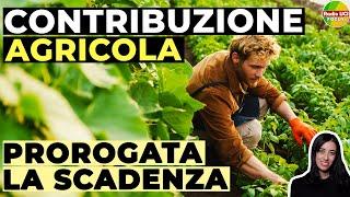 RIDUZIONE CONTRIBUZIONE AGRICOLA INPS ALLUVIONE 2024: Prorogata la SCADENZA