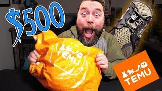 I bought EVERYTHING - nearly $500 worth of Camping equipment from Temu - Honest Review - Part 1