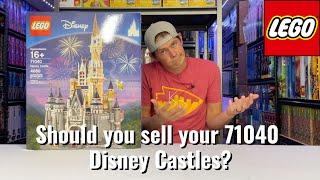 LEGO Disney Castle 43222 Released! Should you sell your 71040 Disney Castles?