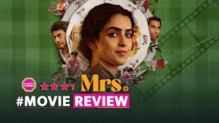 Mrs Movie Review in Hindi| Sanya Malhotra| Nishant Dahiya| Kanwaljit Singh| Arati Kadav| Zee5