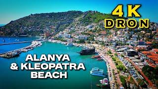 KLEOPATRA BEACH ALANYA TURKEY 2024 4K / plaża Kleopatry Turcja