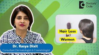 Hair Loss In Women| Female Pattern Hair Loss Treatment #hairloss - Dr. Rasya Dixit | Doctors' Circle