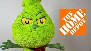 Mini Grinch Animatronic 2024 Home Depot Unboxing & Demo