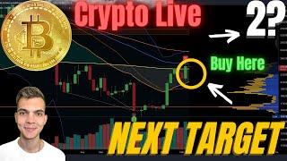 Bitcoin - Crypto Market "Next Target MUST WATCH" (Live Crypto Trading)