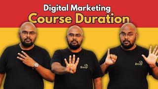 Digital Marketing Course Duration (2024) - 3/6/9 months?