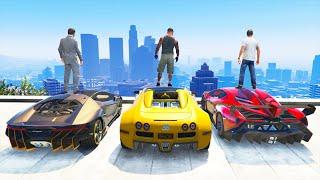 GTA 5 Stealing Super Cars with Franklin #2 (GTA 5 Expensive Cars)