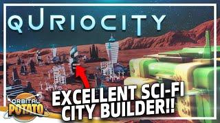 EXCELLENT Sci-Fi City Builder!! - Quriocity FULL RELEASE - Colony Sim Base Builder