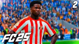 FC 25 CAREER FOR SUNDERLAND #2 - HOT RIVALS IN THE CHAMPIONS LEAGUE!