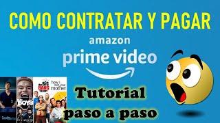 Como contratar AMAZON PRIME VIDEO en Colombia pagando con tarjeta MOVII