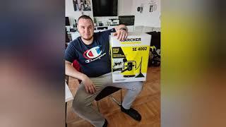 Karcher SE4002, MAFRA Pulimax, sofa cleaning, 4K VIDEO