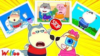 Don't Disturb Others with Camera! - Wolfoo Learns Rules of Conduct for Kids  Wolfoo Kids Cartoon