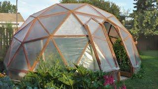 How to Build a Geodesic Dome Greenhouse