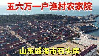 山东威海市石头房，五六万一户渔村农家院，鬼哥实地探房纪实拍摄！【鬼头看房】