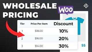 The Best Way to Add Wholesale Prices to WooCommerce!