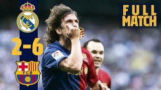 FULL MATCH: Real Madrid 2 - 6 Barça (2009) THE LEGENDARY 2-6 IN #ELCLÁSICO!