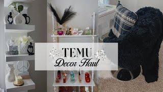 HIGH END TEMU BEAUTY ROOM DECOR | DECORATE WITH ME!