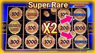 Super Rare & Amazing Huge Jackpot Minor x2 in Dragon Link Slot High Bet