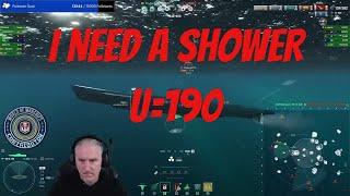 U-190 - I need a shower - World of Warships - WOWS