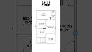 22X38 home plan design