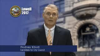 Rodney Elliott - Lowell City Council Candidate