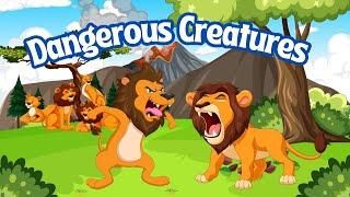 Animals Song For Kids -  Dangerous Creatures Song -  SiSi Kids TV