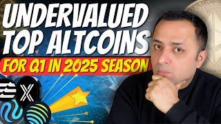  UNDERVALUED Top ALTCOINS for Crypto Bull Season 2025 | Top 5 Altcoins I Bought for 2025 Season 