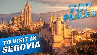 Segovia. Spain beautiful towns. Top things to visit 4K 50p