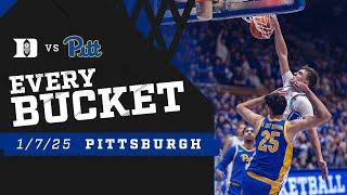 Duke 74, Pitt 47 | Every Bucket (1-7-25)