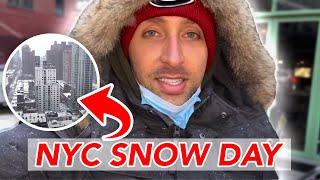 NYC Snow Day - Vlogmas Vlog 2