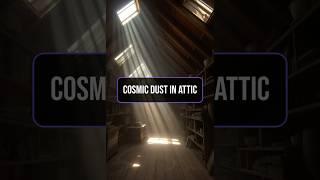Cosmic Dust in Attic -Discover the cosmic secret hiding in your attic! #CosmicDust #FunFact #Science