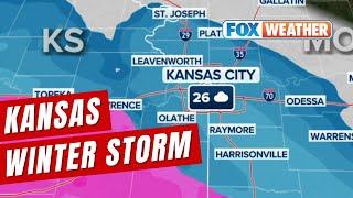 Freezing Weather Produces Dangerous Conditions In Kansas