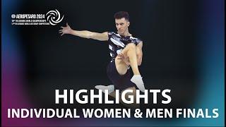 Individual Women and Men Finals Highlights - Aerobic Gymnastics World Championships 2024