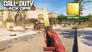 I Unlocked the GOLD KNIFE and went on a CRAZY STREAK (Black Ops 6)