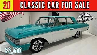 20 Cheap Classic cars for sale by owner today