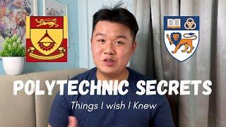 5 THINGS I WISH I KNEW BEFORE POLYTECHNIC (GPA, Elective, Time Management..) | Singapore Polytechnic