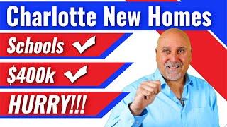 Charlotte NC Homes For Sale - What does $400k Buy? Brand New! Super Schools!