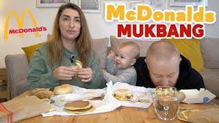 Mukbang McDonalds Frühstück | Was passiert im neuen JAHR 2022 | Familie Diamanta 